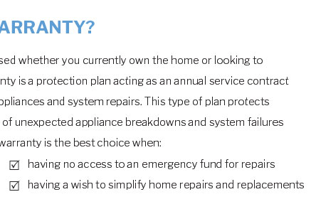 home warranty vs insurance